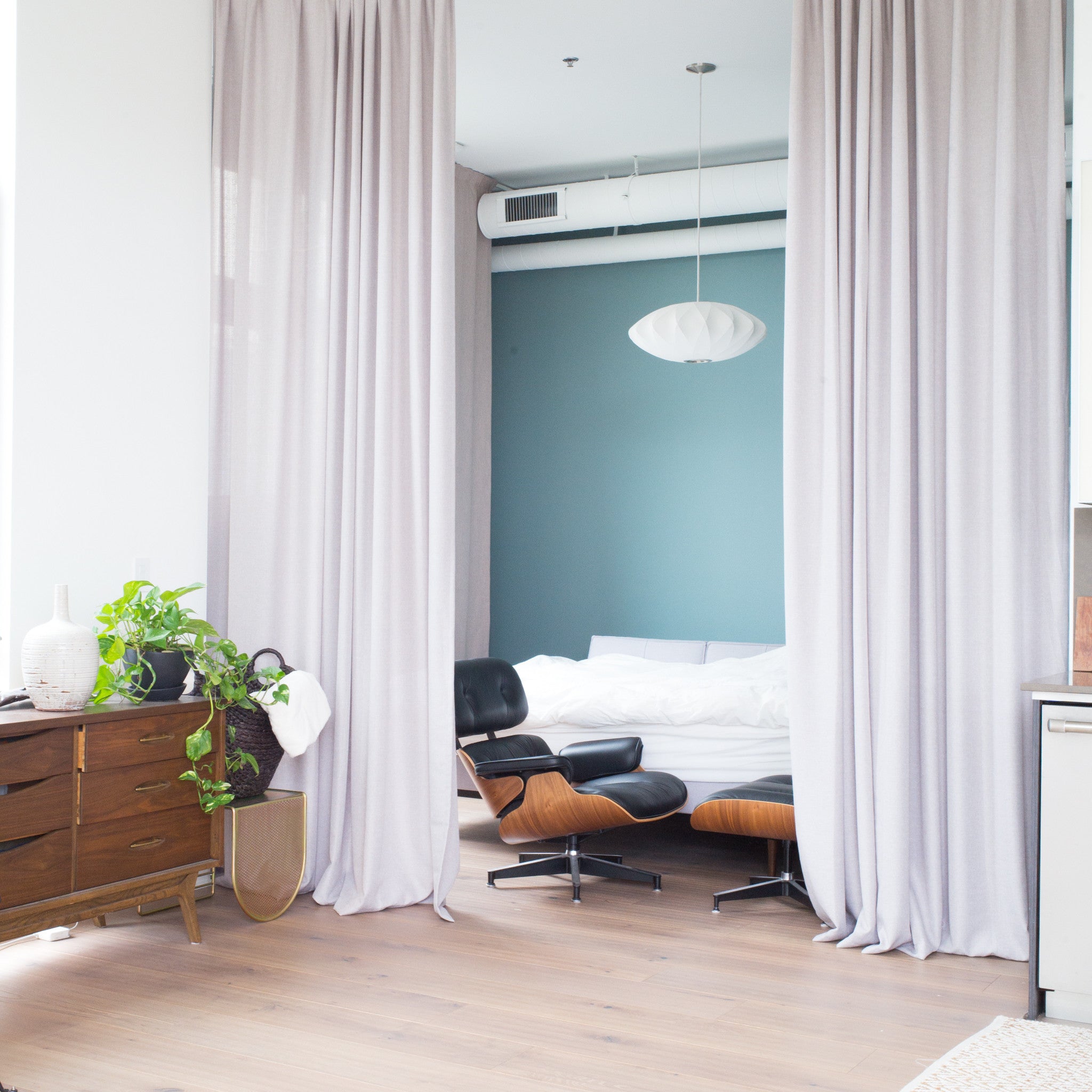 Do-It-Yourself Room Divider Installation - Ceiling Tracks
