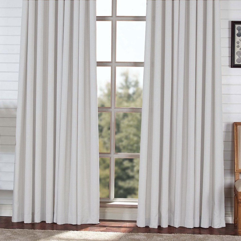 LONG LENGTH custom made blackout curtains - Light Gray – Loft Curtains