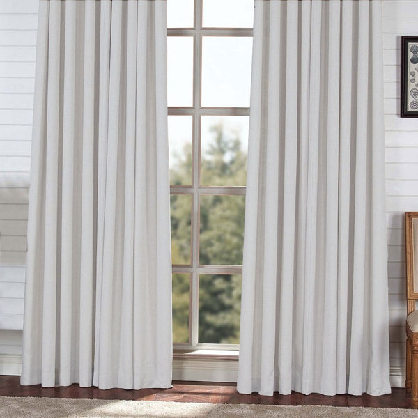 BLOCK - Light weight blackout curtains - Light Gray -extra long curtains - drapery - Loft Curtains