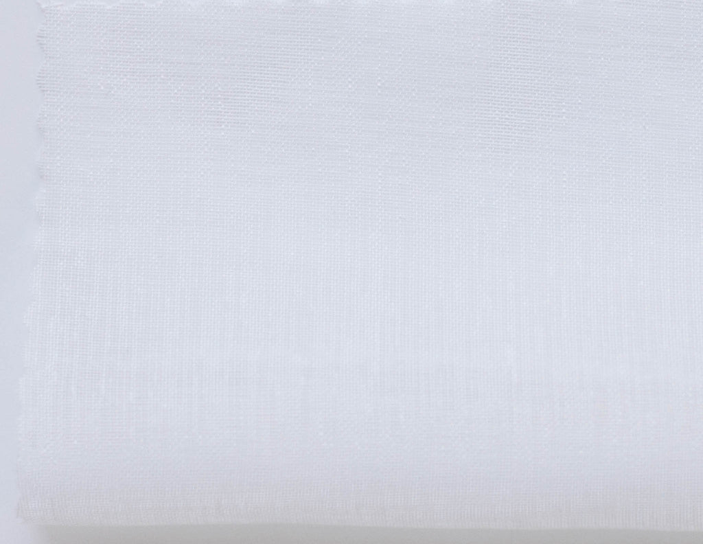 Mist - Plain weave voile sheer curtains - White -extra long curtains - drapery - Loft Curtains
