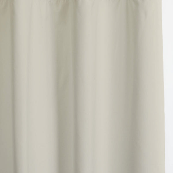 Solid - Smooth Finish 100% Blackout - Light Beige -extra long curtains - drapery - Loft Curtains