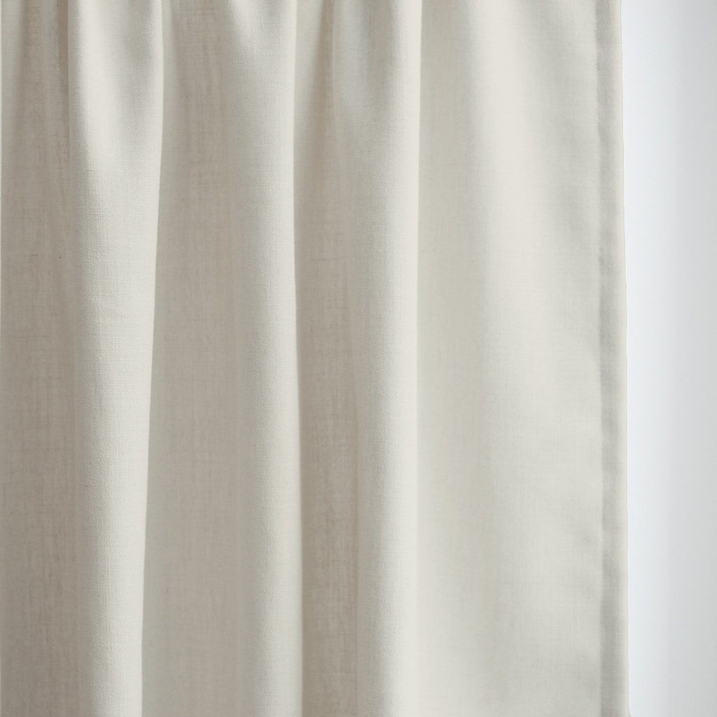 GRACE - Linen blend textured curtains - French Grey -extra long curtains - drapery - Loft Curtains