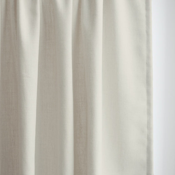 GRACE - Linen blend textured curtains - French Grey -extra long curtains - drapery - Loft Curtains