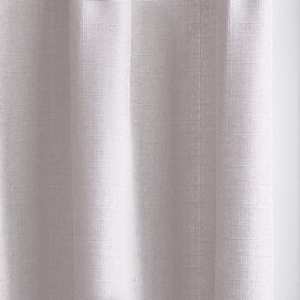 CANVAS - Cotton blend cross weave curtains - Taupe -extra long curtains - drapery - Loft Curtains
