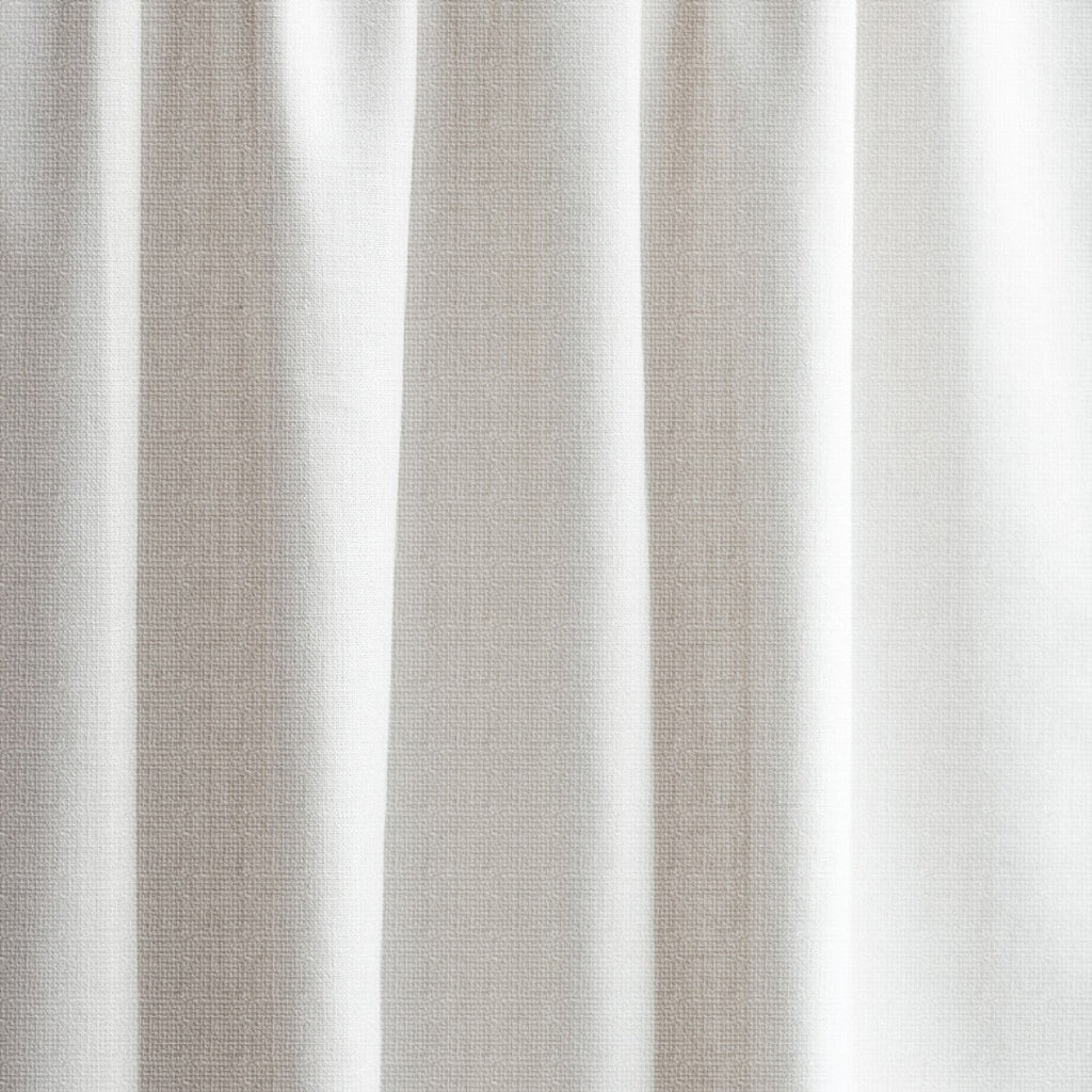MOOD - Textured blackout medium weight curtains - Pearl White -extra long curtains - drapery - Loft Curtains