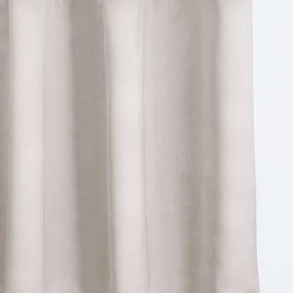 LUSTER - Satin semi sheer - Champagne -extra long curtains - drapery - Loft Curtains