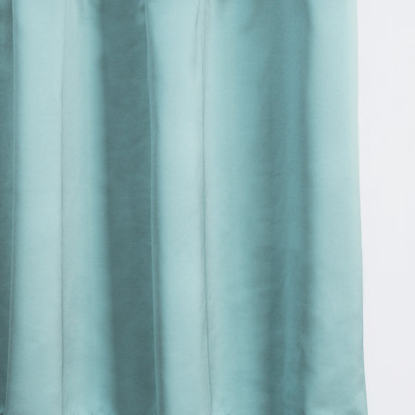 LUSTER - Satin semi sheer - Sage -extra long curtains - drapery - Loft Curtains